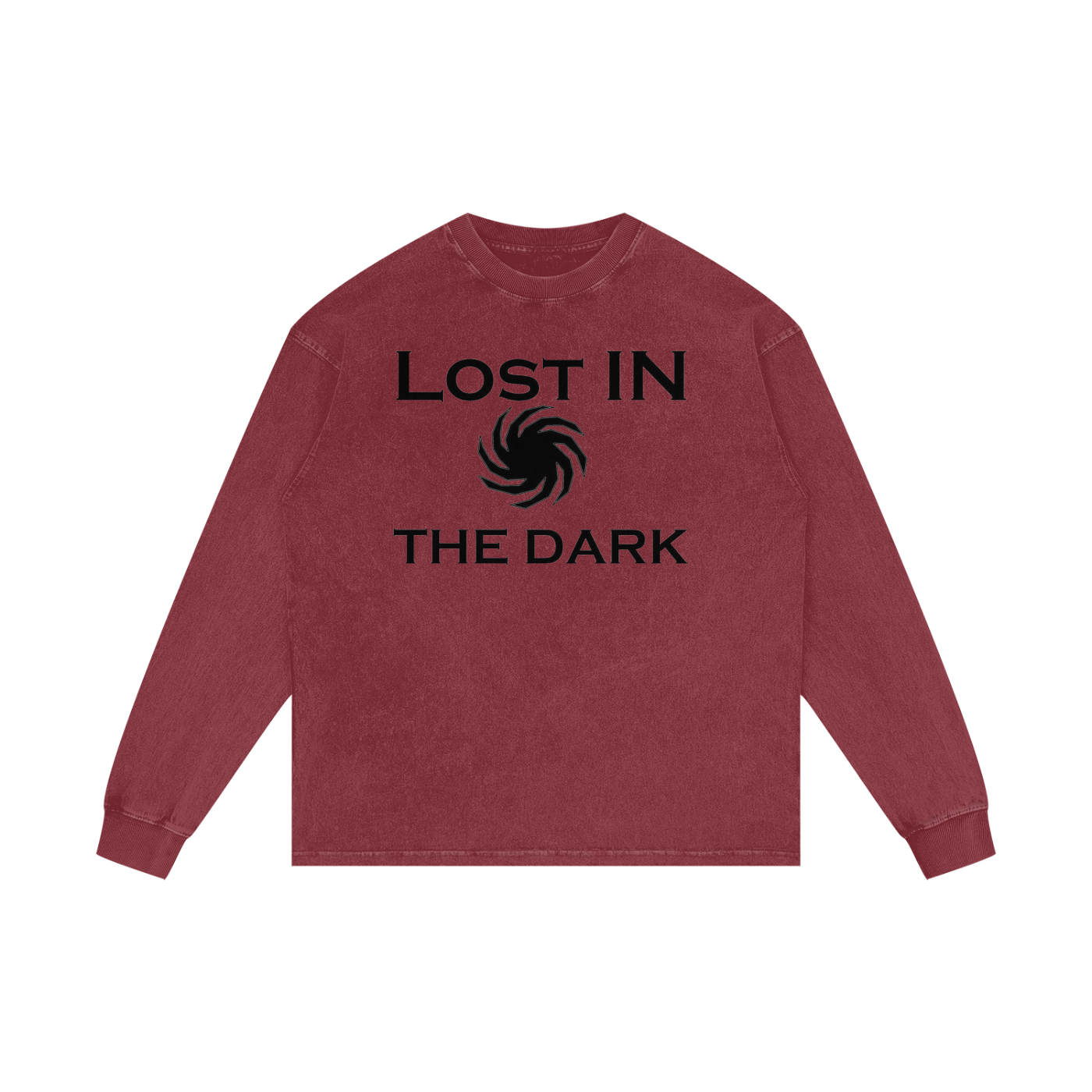 Acid Wash Oversize Long Sleeve T-Shirt
