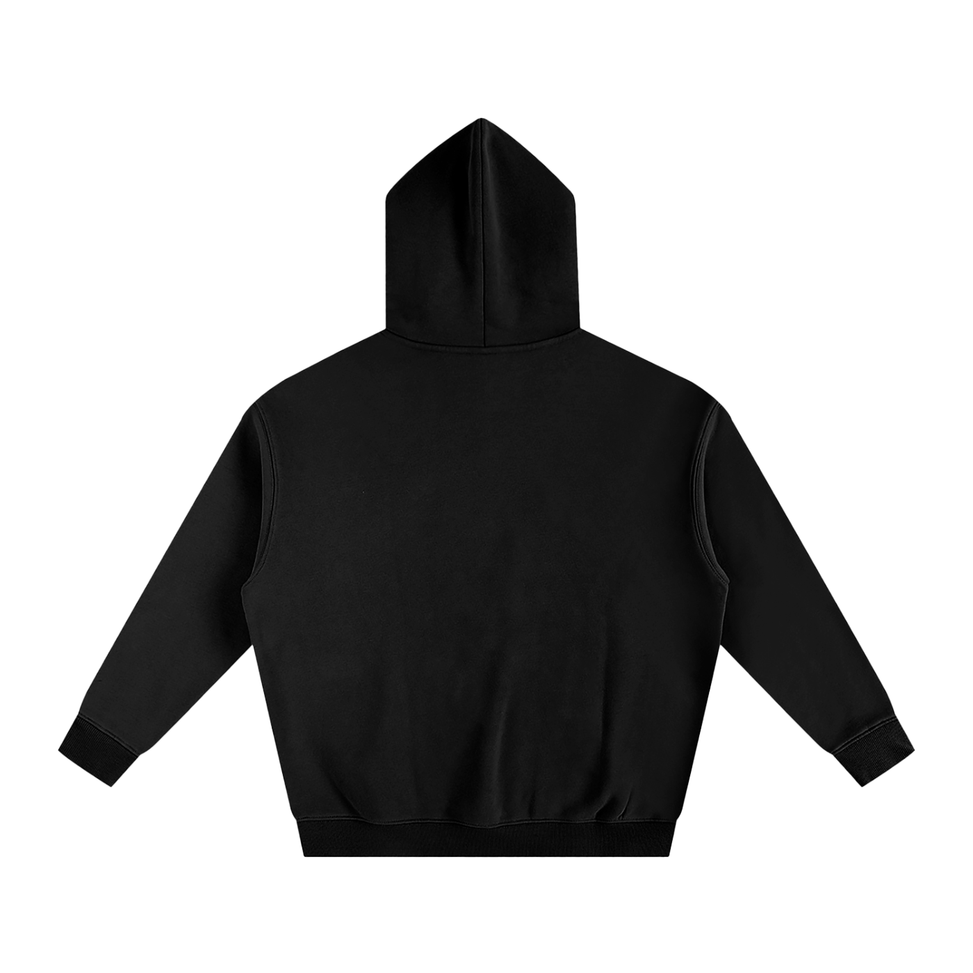 Blue Lightning Oversize Fleeced Hoodie